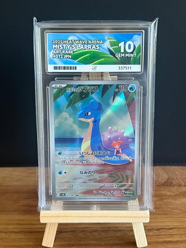 Misty's Lapras AR #072 ACE GEM MINT 10 - Infinity TCG