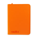 Vault X - 9-Pocket Exo-Tec® - Zip Binder - Just Orange - My Store