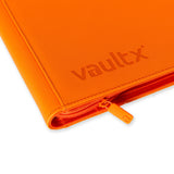 Vault X - 9-Pocket Exo-Tec® - Zip Binder - Just Orange - My Store