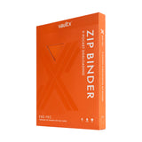 Vault X - 9-Pocket Exo-Tec® - Zip Binder - Just Orange - My Store