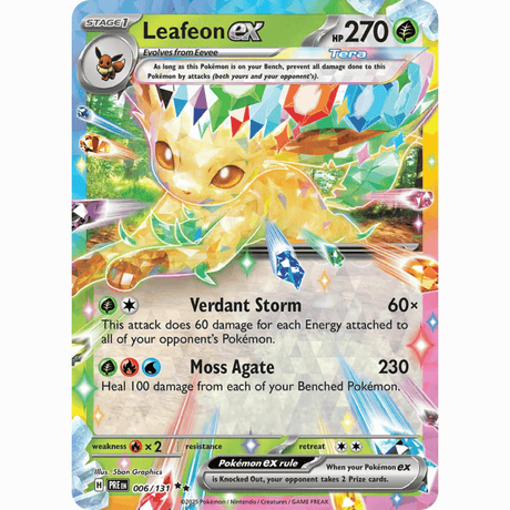 Pokémon - Scarlet & Violet - Prismatic Evolution - EX & EX SIR Singles