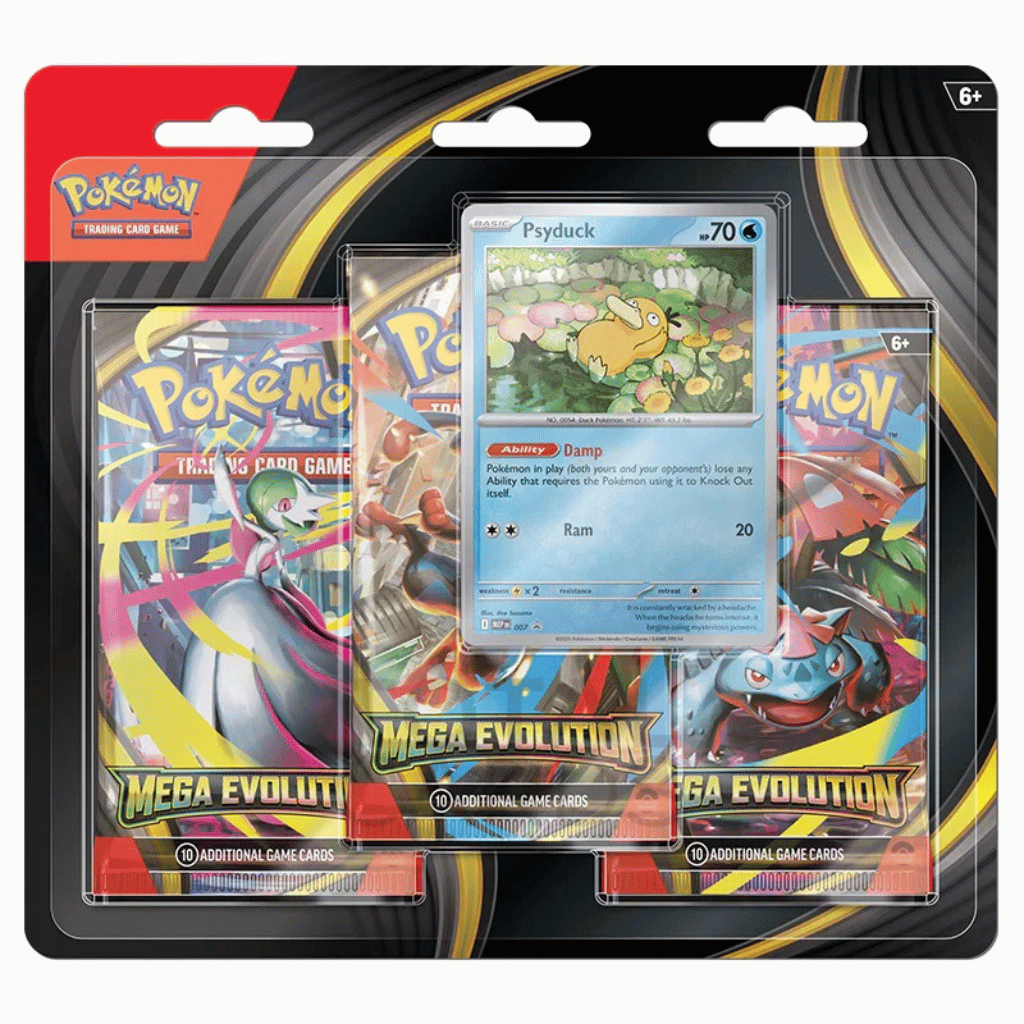 Pokémon - Mega Evolution - 3-Pack Blister - Psyduck