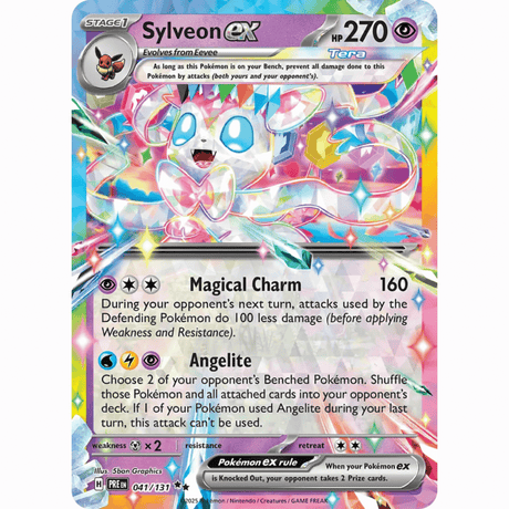 Pokémon - Scarlet & Violet - Prismatic Evolution - EX & EX SIR Singles