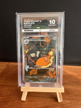 Team Rockets Raticate AR #108 ACE GEM MINT 10
