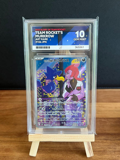 Team Rockets Murkrow AR #106 ACE GEM MINT 10 - Infinity TCG