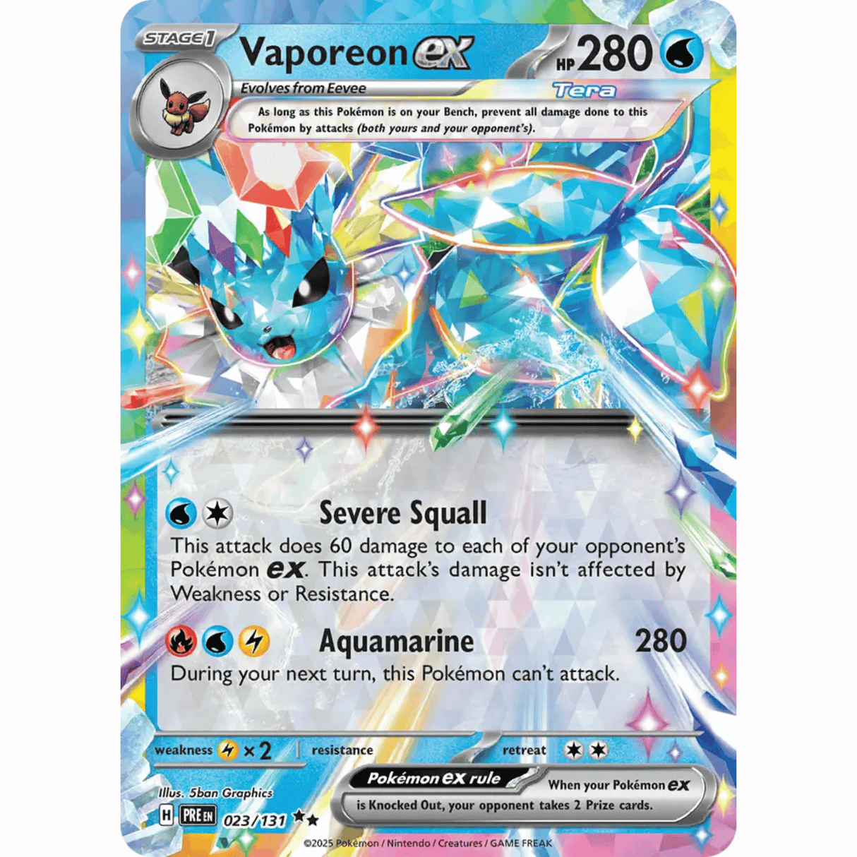 Pokémon - Scarlet & Violet - Prismatic Evolution - EX & EX SIR Singles